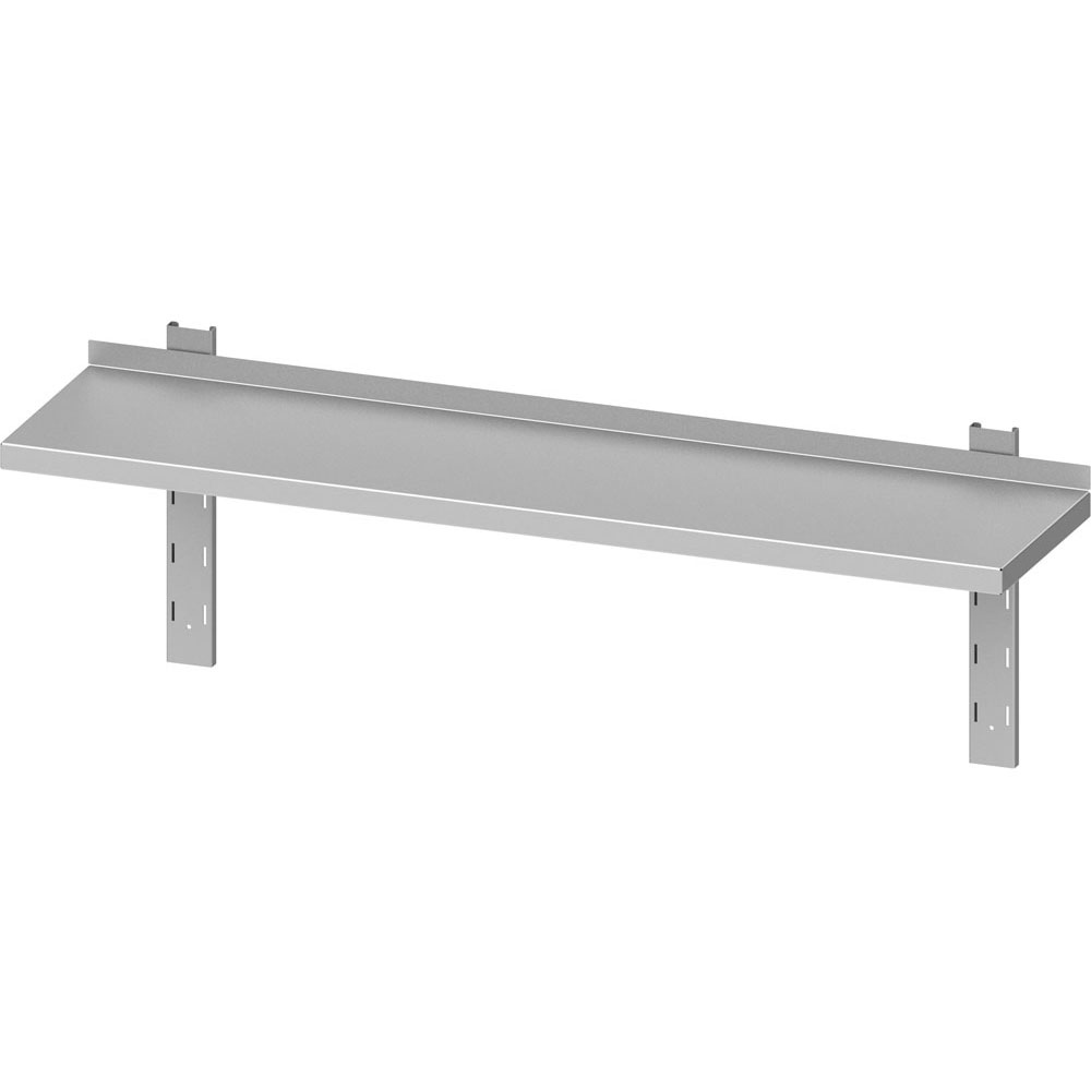 DWB08361 Wandbord ECO mit Wandschienen höhenverstellbar, Selbstmontage (AISI201)