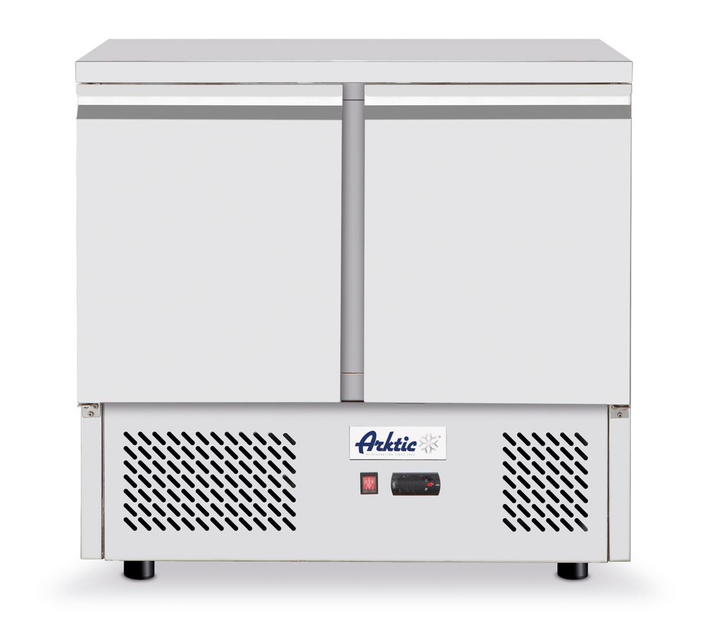 Kühltisch, zweitürig Kitchen Line 300L, Arktic, 230V/220W, 900x700x(H)890mm