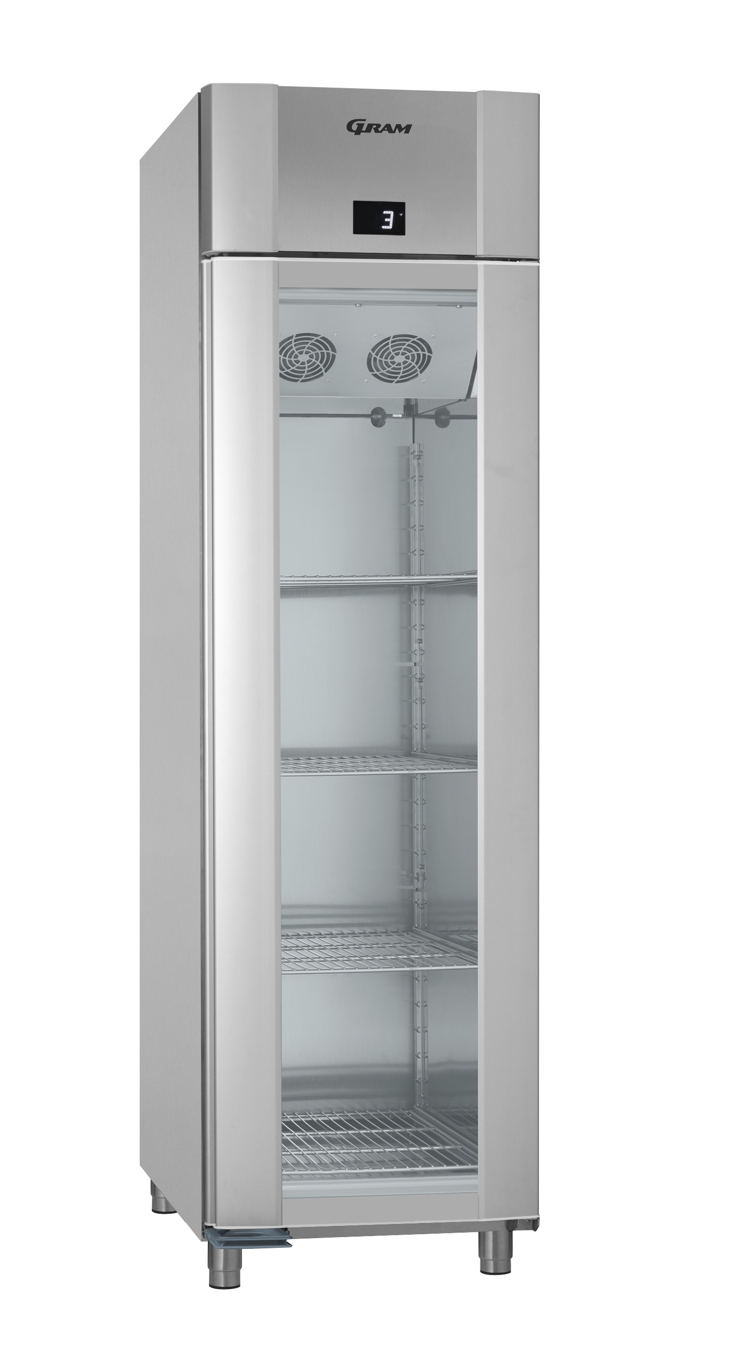 GRAM Umluft-Kühlschrank ECO EURO KG 60 RAG L2 4N