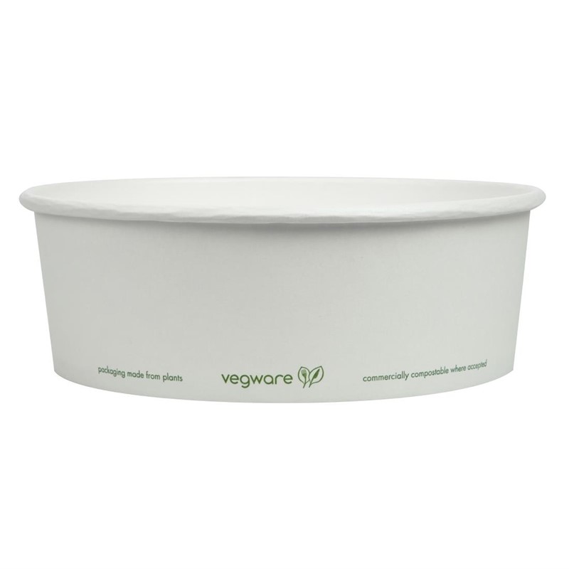 Vegware 185 Serie Kompostierbare Lebensmittelschalen 946ml (300 Stück)