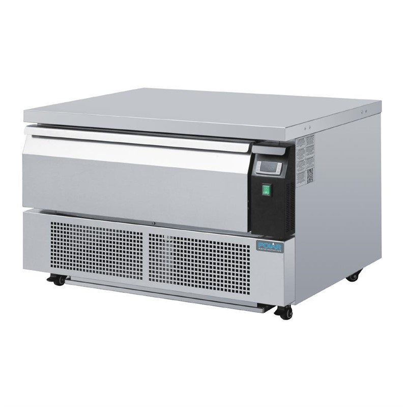 DA994_3 Polar Serie U Unterbaukühl- oder -gefrierschrank mit 1 Schublade 2 x GN 1/1