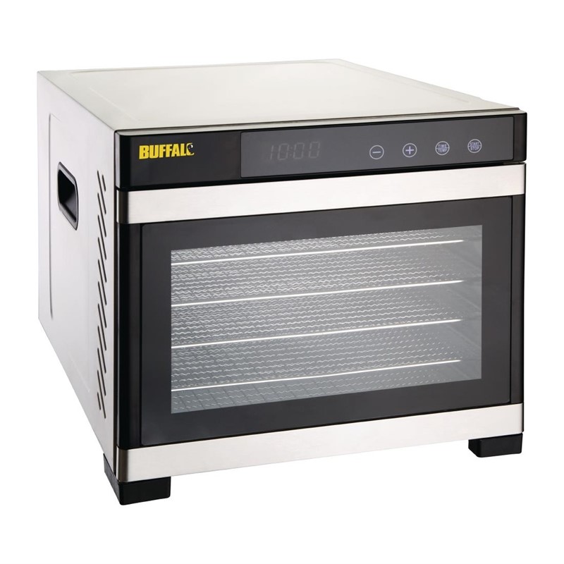 db234 Buffalo Edelstahl Trockenofen 6 Schubladen