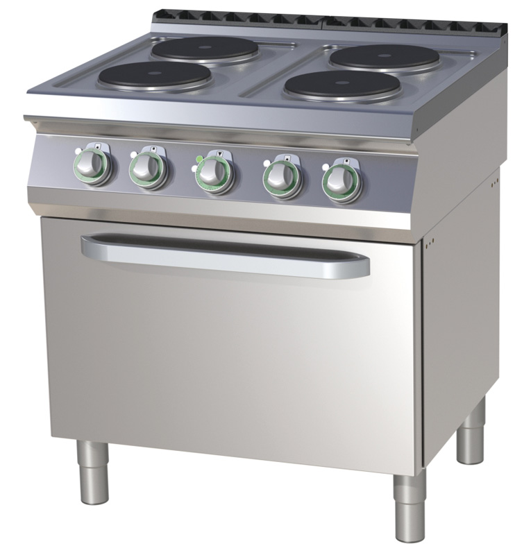 Thermik Serie 700 Elektroherd mit Backofen SPT-780/11E