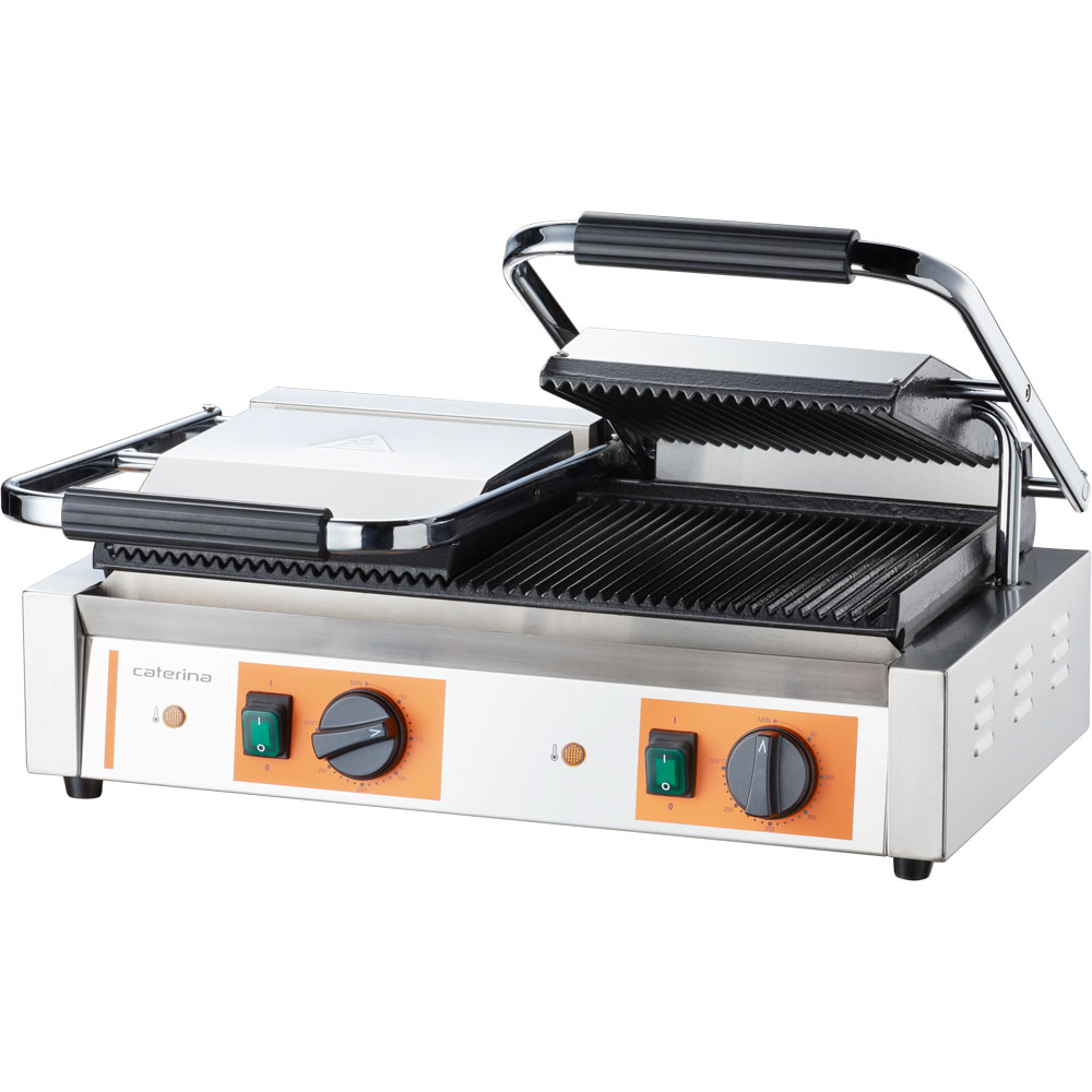 Doppel-Kontaktgrill CATERINA, 570x360x200 mm (BxTxH), 3,6 kW