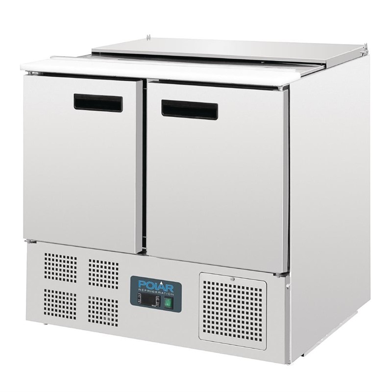 g606_03 Polar gekühlte Saladette 240 Liter