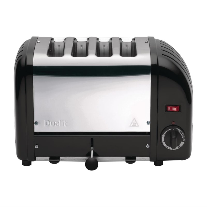 Dualit Toaster 40344 schwarz 4 Schlitze