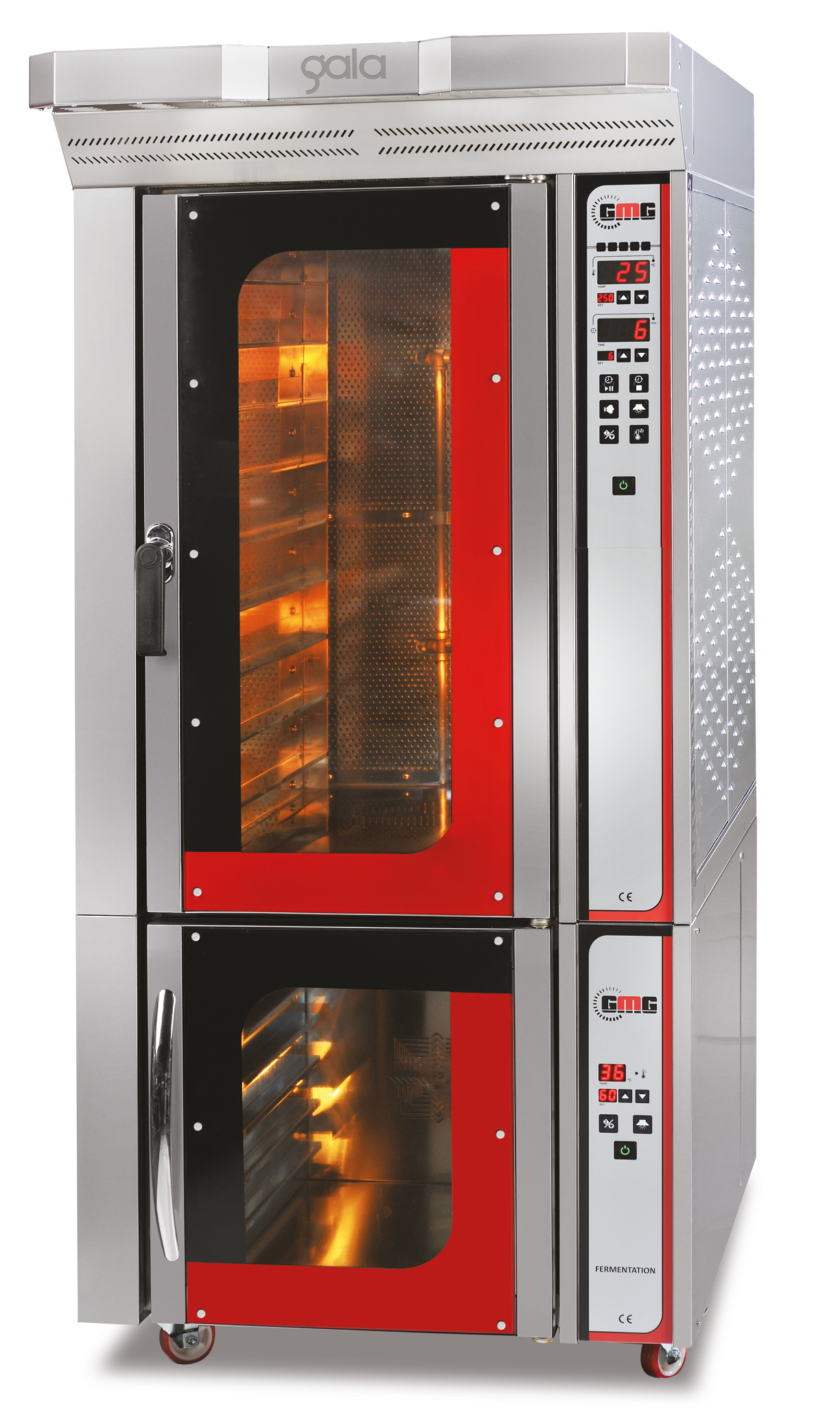 Gala-9 Bäckerei- & Konditoreiofen, 9 Einschübe, inkl. Haube & Gärschrank