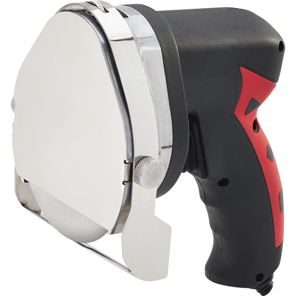 774905 Elektrisches Gyros- und Dönermesser mit rutschfestem Griff, Messer Ø 100 mm