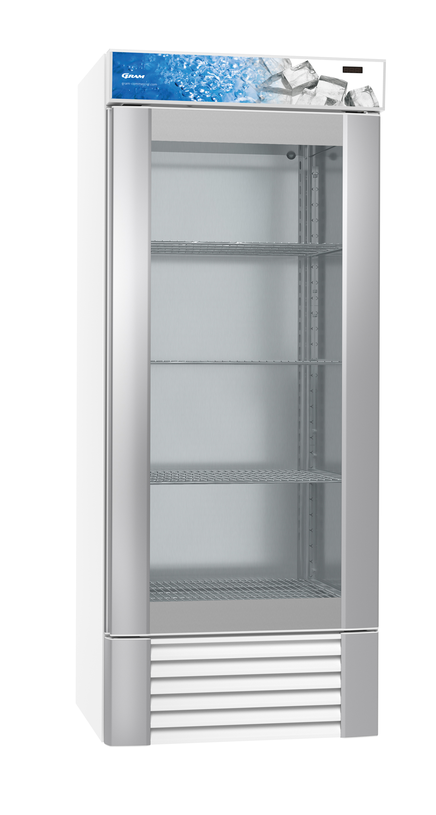 GRAM Umluft-Kühlschrank ECO MIDI KG 82 LLG 4W