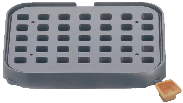 31-40621 Backplatte T35 viereckig