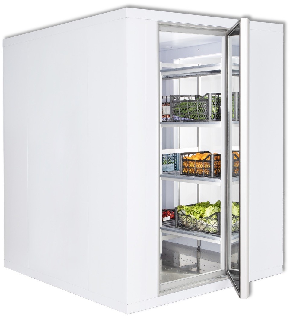 KZ1212jroR6f7poiduB Tiefkühlzelle Wandstärke 120mm, 2400 x 2400 x 2010 mm, ohne Aggregat