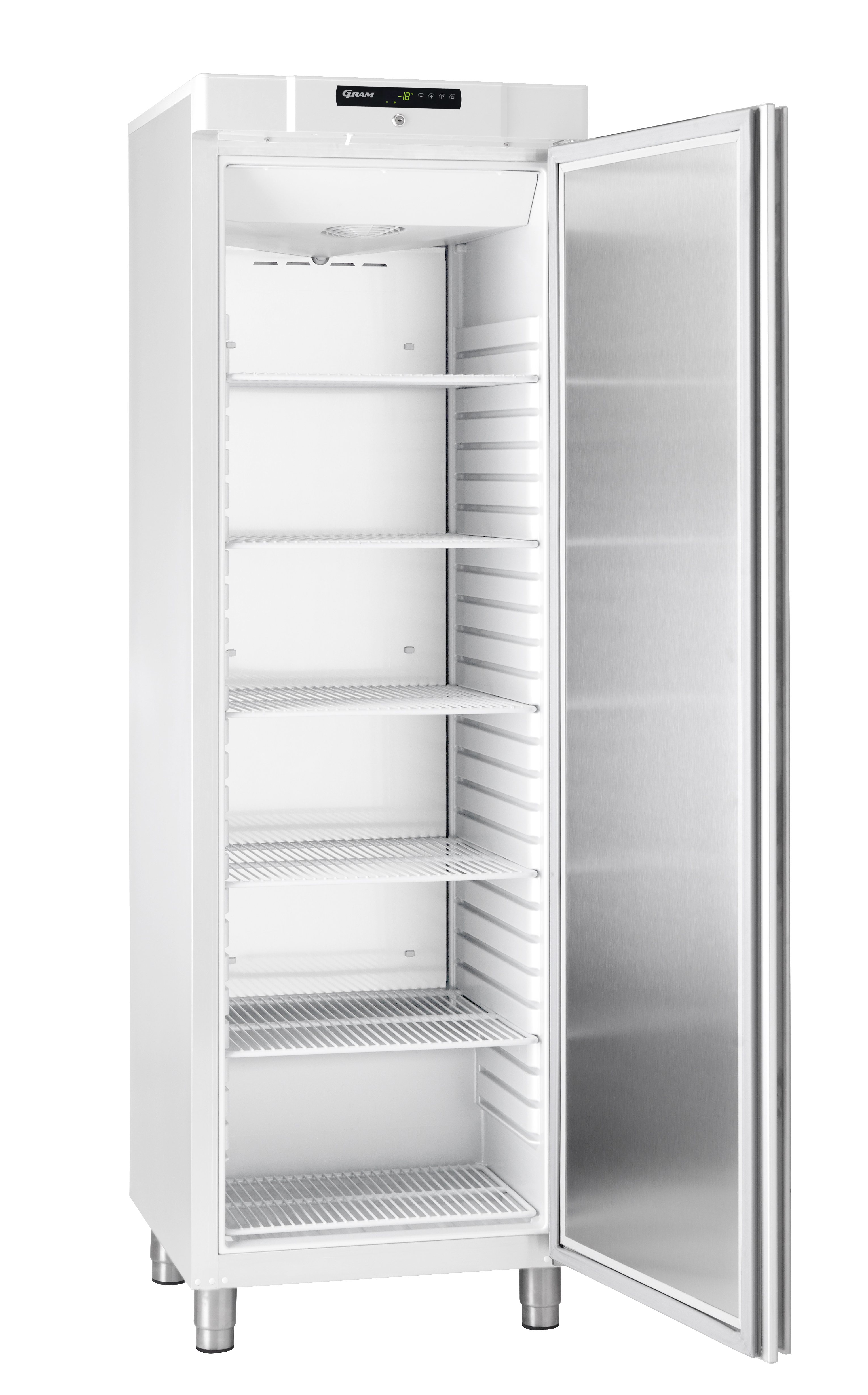 GRAM Umluft-Tiefkühlschrank COMPACT F 410 LG L1 6W