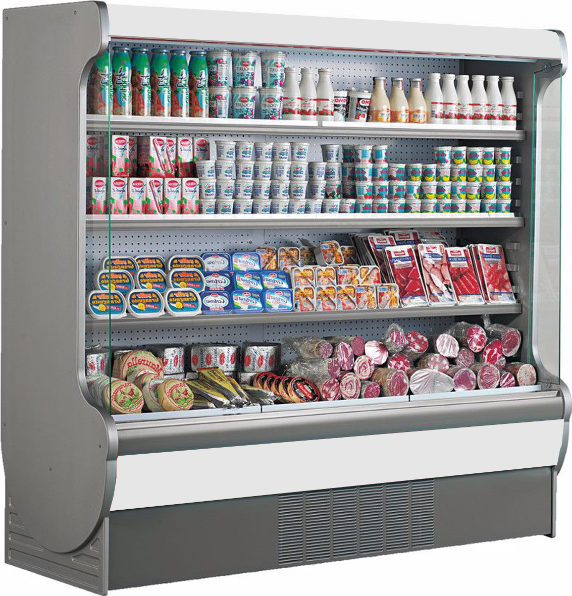 Wandkühlregal Venere 190 - Oscartielle Wandkühlregal Venere 190 - Oscartielle