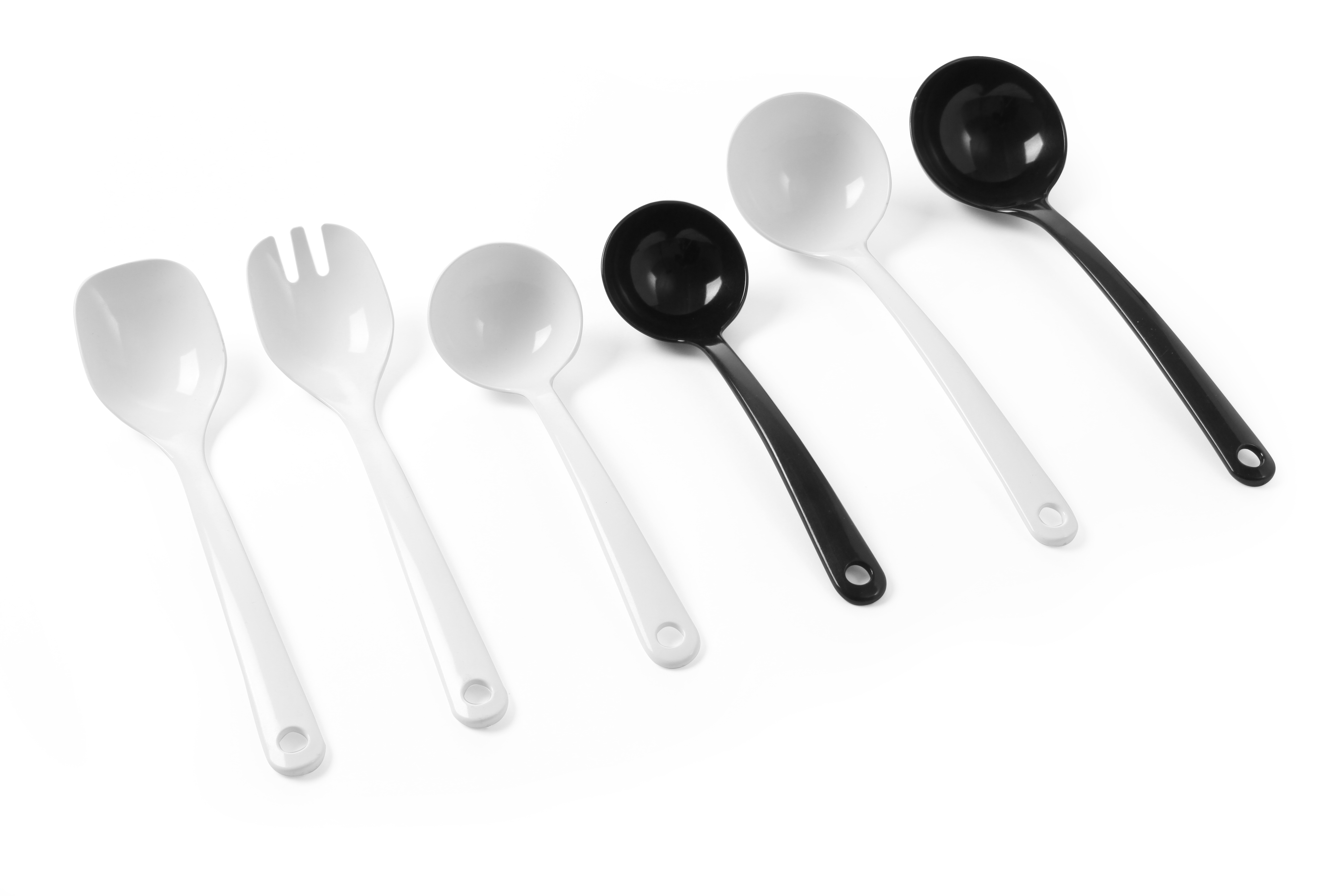 563908_563004_563502_563557_563700_563755_2018 Salatbesteck weiss Melamine