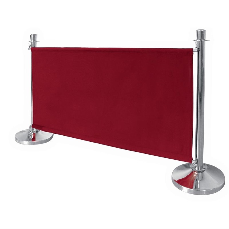 Bolero Abschirmwand rot