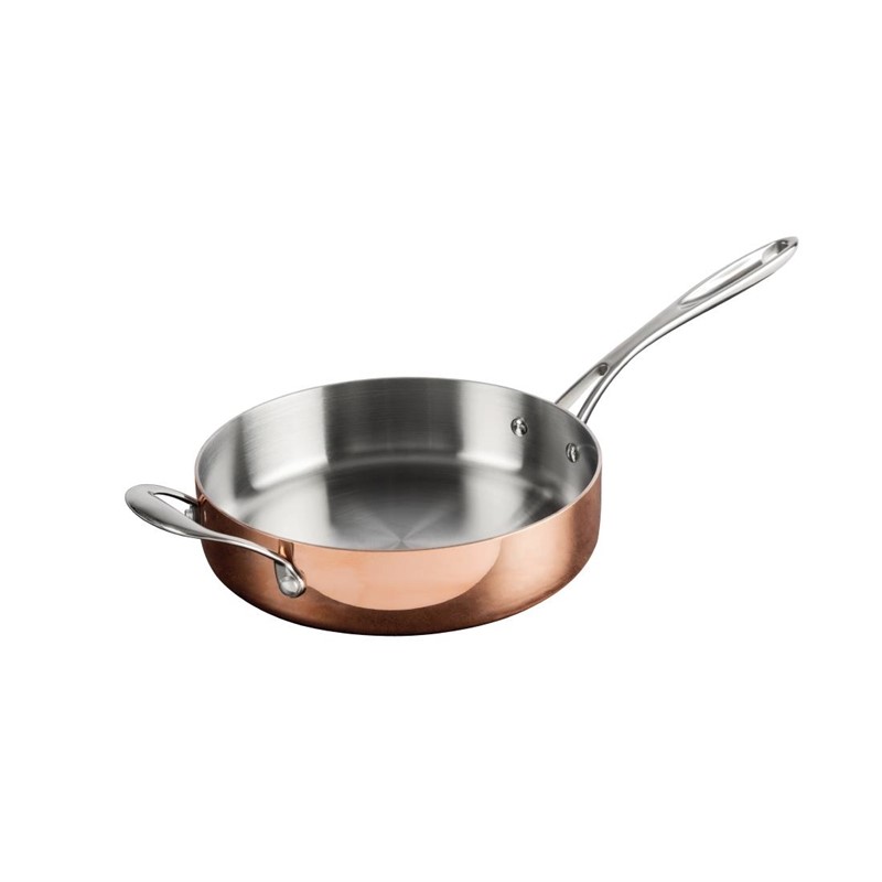 Vogue Tri-Wall Kupfer Sauteuse 24cm