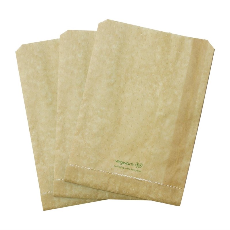 fc899_01 Vegware kompostierbare Wärmebeutel 229x165mm (500 Stück)