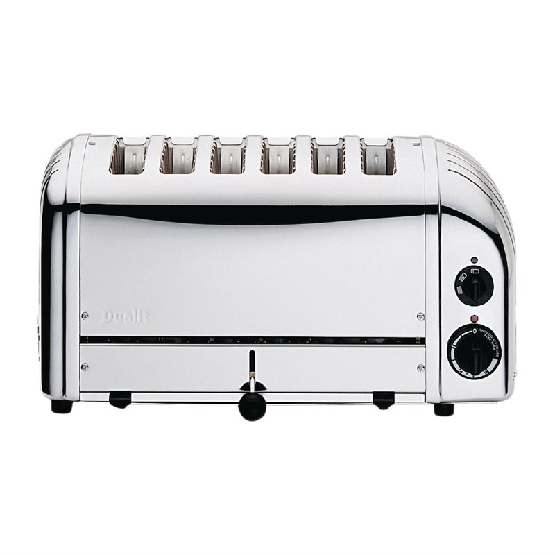 e972_01 Dualit Toaster 60144 Chrom 6 Schlitze