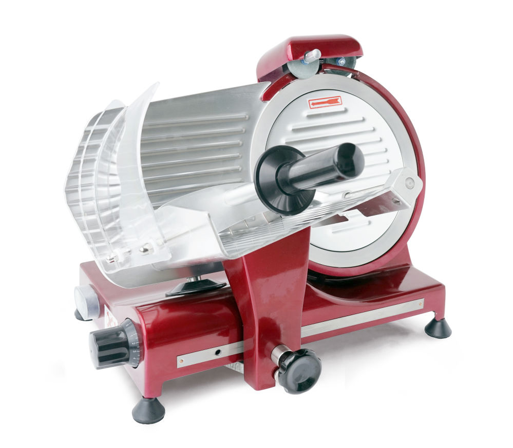 210086 Aufschnittmaschine Profi Line 250 rote Sonderedition