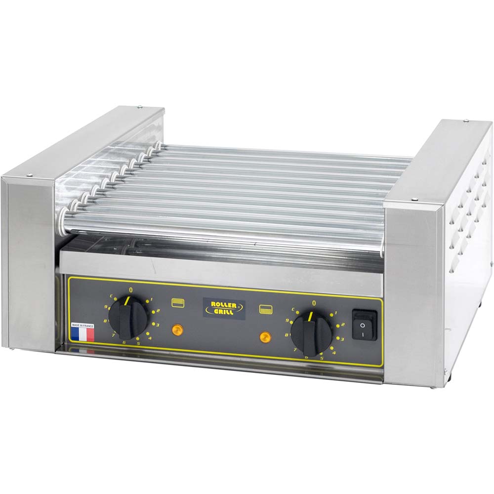 777303 ROLLER GRILL Hot Dog Grill, 11 Rollen, Abmessung 545 x 460 x 240 mm (BxTxH)