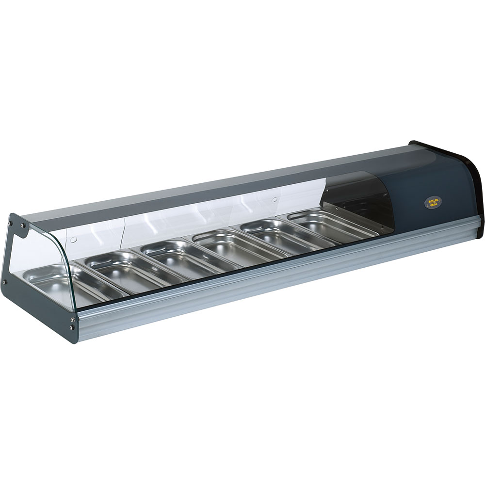 777134 ROLLER GRILL Vorspeisen-Vitrine 6x GN1/3