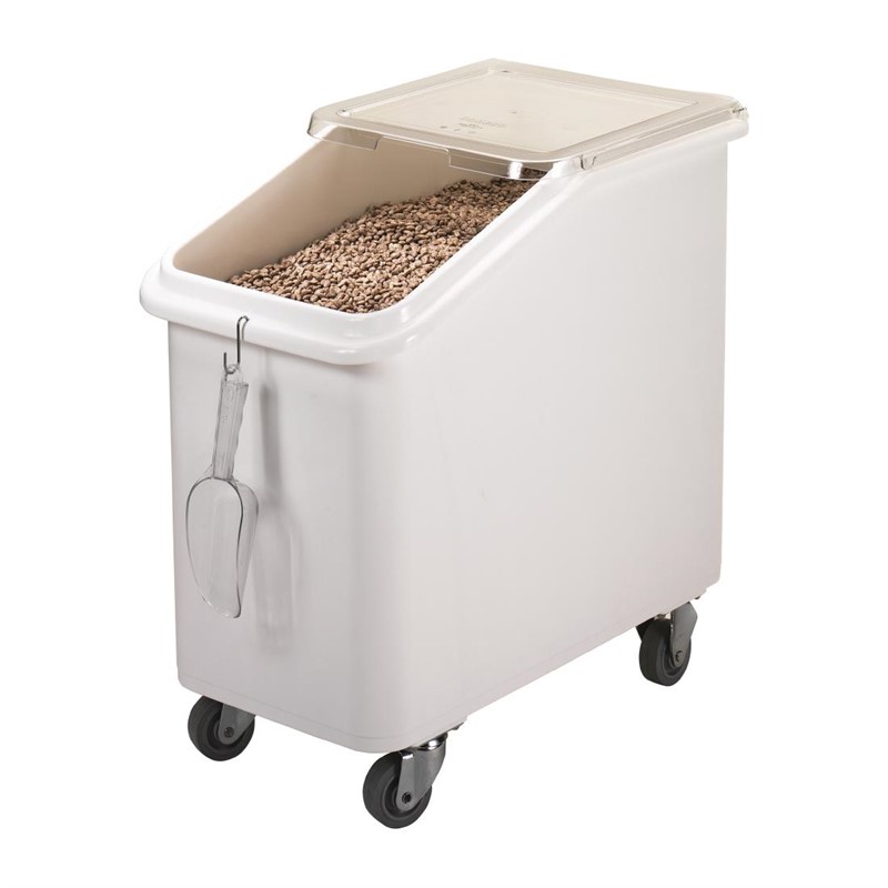 DB126_1 Cambro mobiler Zutatenbehälter weiß 102L