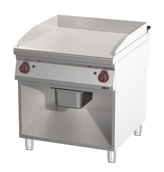 Thermik Serie 900 Gas-Grillplatte mit Unterbau FTHR-90/80G